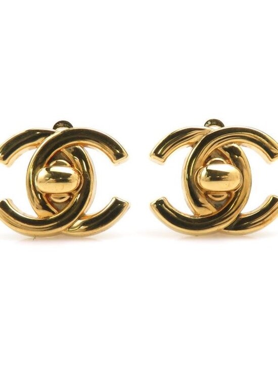 Chanel Jewelry - Chanel Earrings Coco Mark